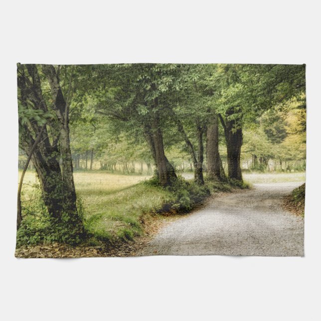 Path in the Country Tea Towel (Horizontal)