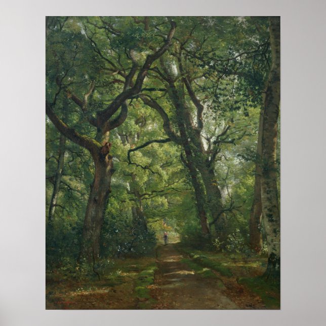Path in the Forest, 1864 Poster (Front)