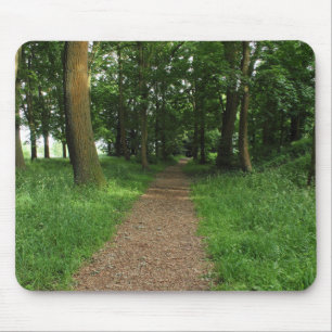Path in The Woods, Bute Park, Cardiff Mouse Pad