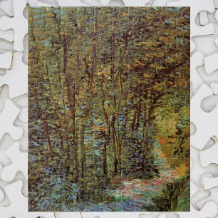Path in the Woods by Vincent van Gogh Jigsaw Puzzle