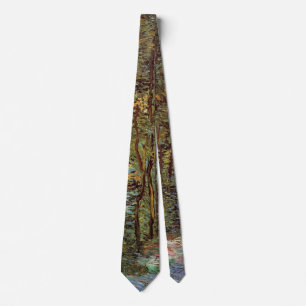 Path in the Woods by Vincent van Gogh Tie