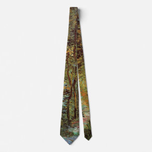 Path in the Woods by Vincent van Gogh Tie