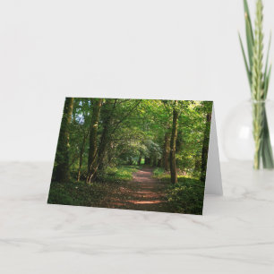 Path in the Woods Card
