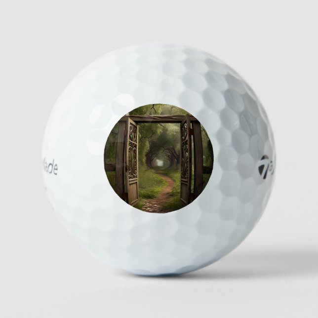 "Path Less Travelled" Golf Balls (Front)