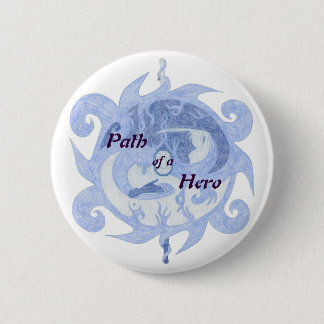 “Path of a Hero” Emblem (with title) 6 Cm Round Badge