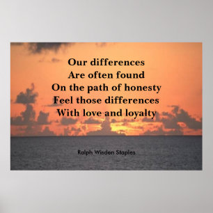 Path of honesty poster