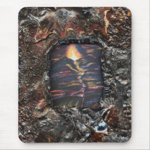 Path of Life Burnt Offering Mouse Pad