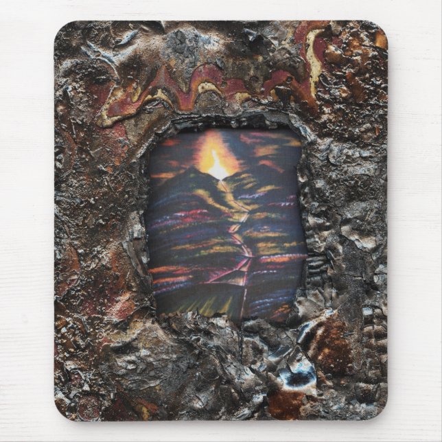 Path of Life Burnt Offering Mouse Pad (Front)