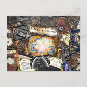 Path of Life Collage Postcard