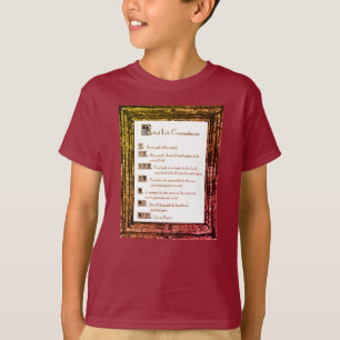 Path of Life Commandments T-Shirt