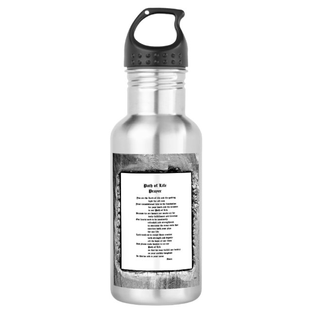 Path of Life Prayer 532 Ml Water Bottle (Front)
