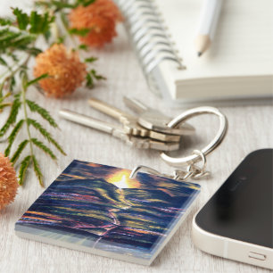 Path of Life & Resting Place Key Ring