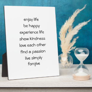 Path of Life Spiritual Message Plaque