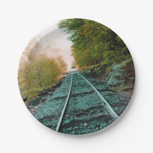 Path of Solitude Paper Plate