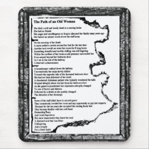 Path of The Old Woman Mouse Pad