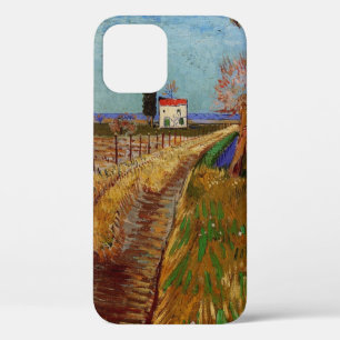 Path Through a Field, Willows by Vincent van Gogh iPhone 12 Case