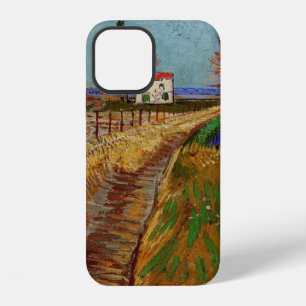 Path Through a Field, Willows by Vincent van Gogh iPhone 12 Case