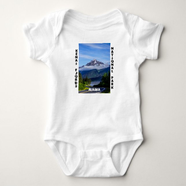 Path Through Alaksa Baby Bodysuit (Front)