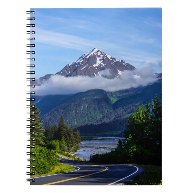 Path Through Alaska Spiral Notebook (Front)