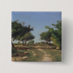 Path through the Apples Trees 15 Cm Square Badge