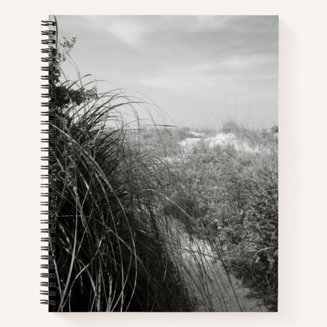 Path Through the Dunes | Rustic Beach Journal (Front)