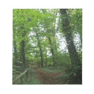 Path through the Green Forest Notepad