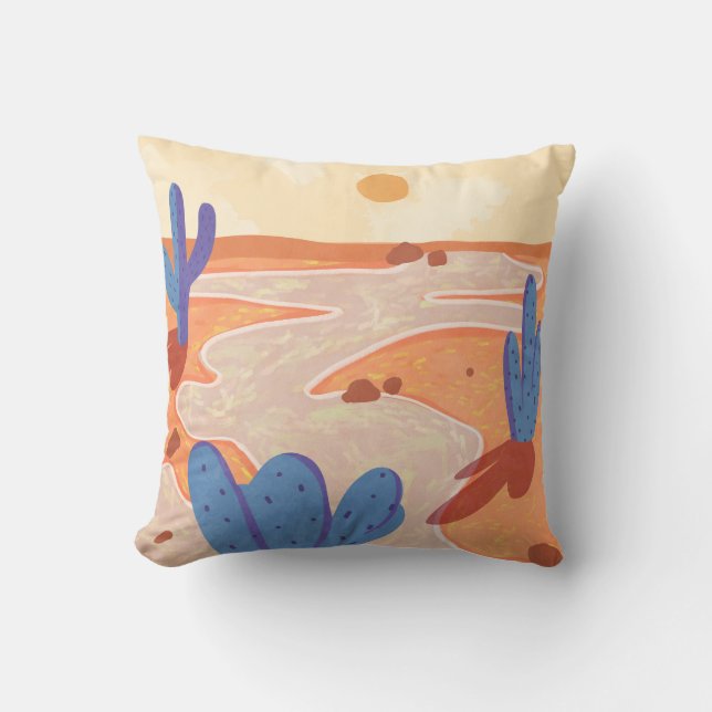 Path Through the Painted Desert Cushion (Front)