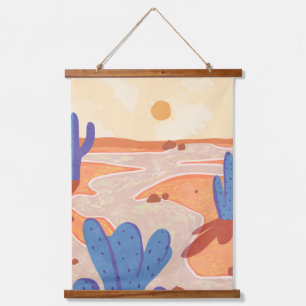Path Through the Painted Desert Hanging Tapestry