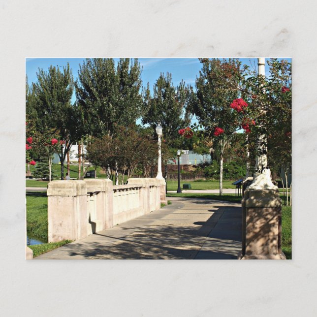 Path Through the Park Postcard (Front)