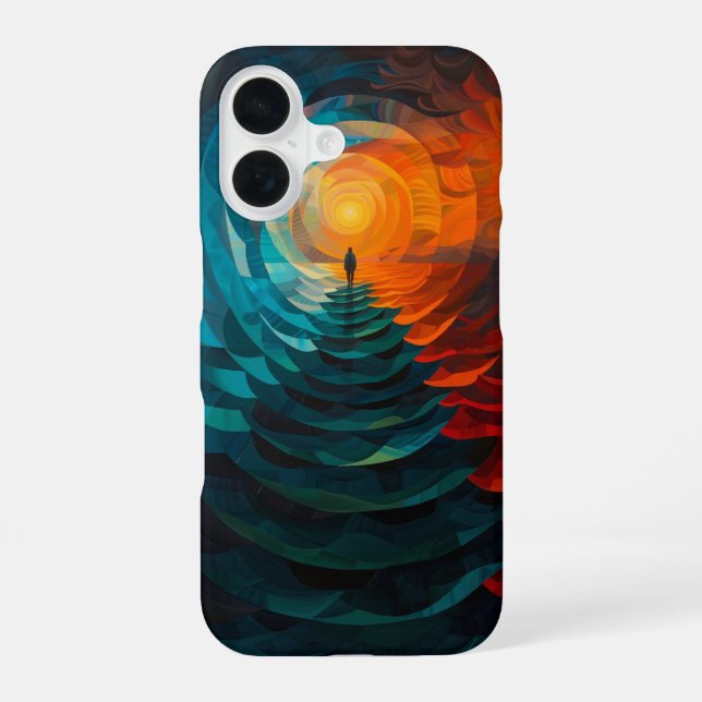 Path to Infinity iPhone 16 Case (Back)