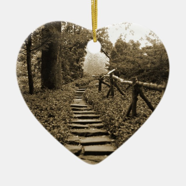 Path To Light Ceramic Tree Decoration (Front)