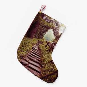 Path To Light Small Christmas Stocking