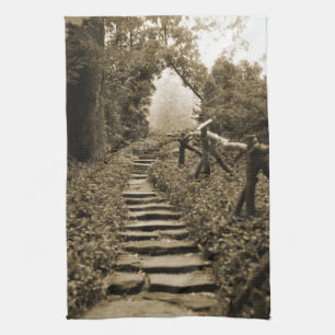 Path To Light Tea Towel