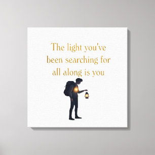 Path To Mindfulness And Success Collection  Canvas Print