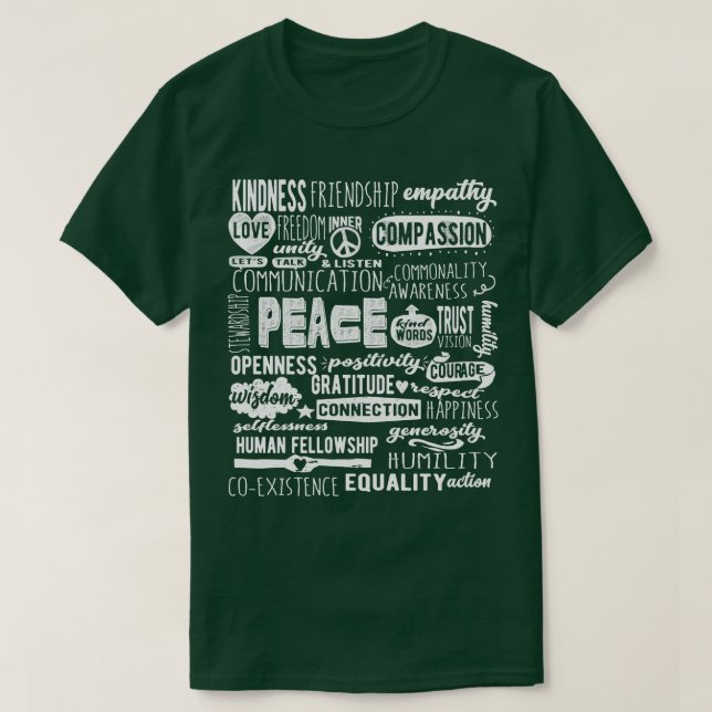 Path to Peace T-Shirt (Design Front)