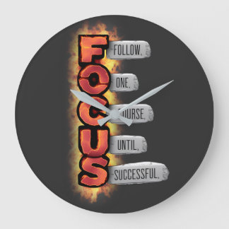 Path to Success Large Clock