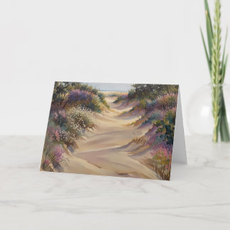 Path to the Beach Card