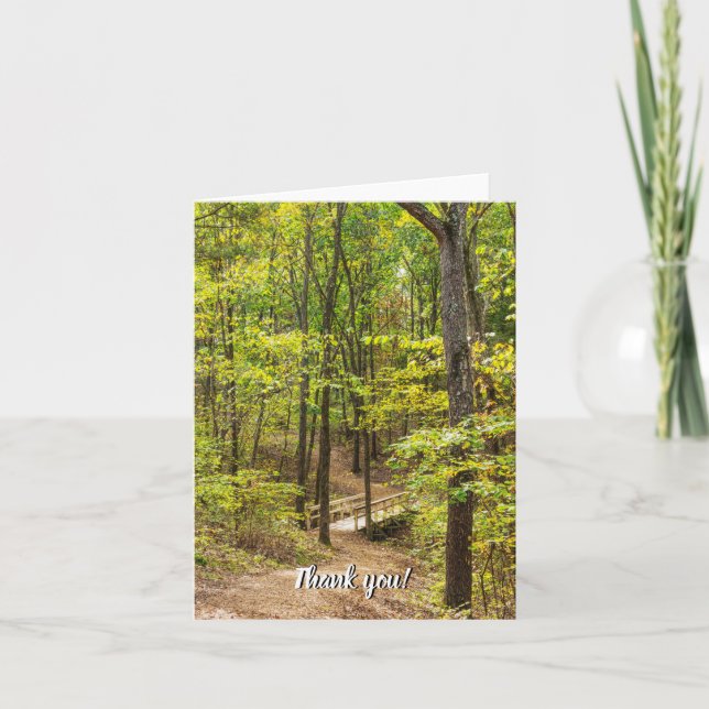 Path To The Bridge Thank You Card (Front)