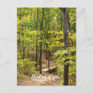 Path To The Bridge Thinking Of You Postcard
