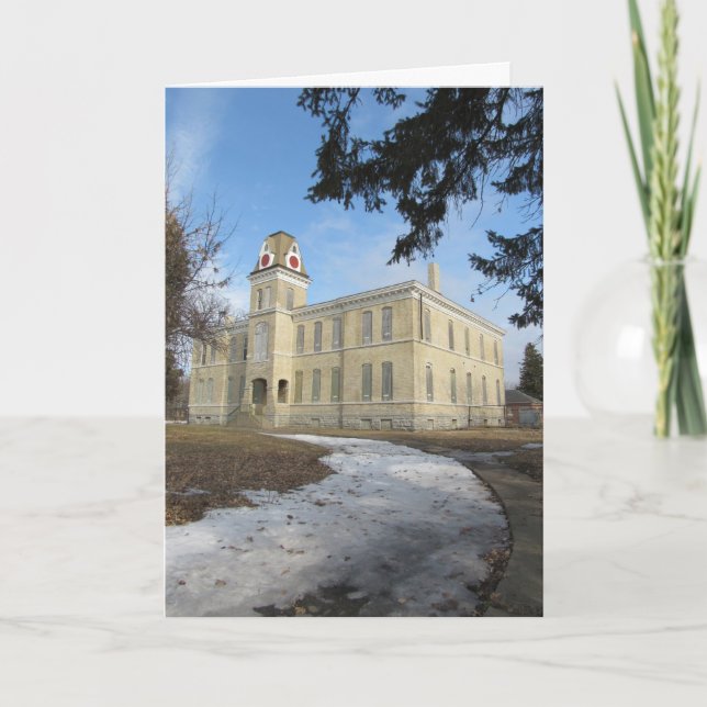 "Path to Upper Bluff Hospital" Get Well Card (Front)