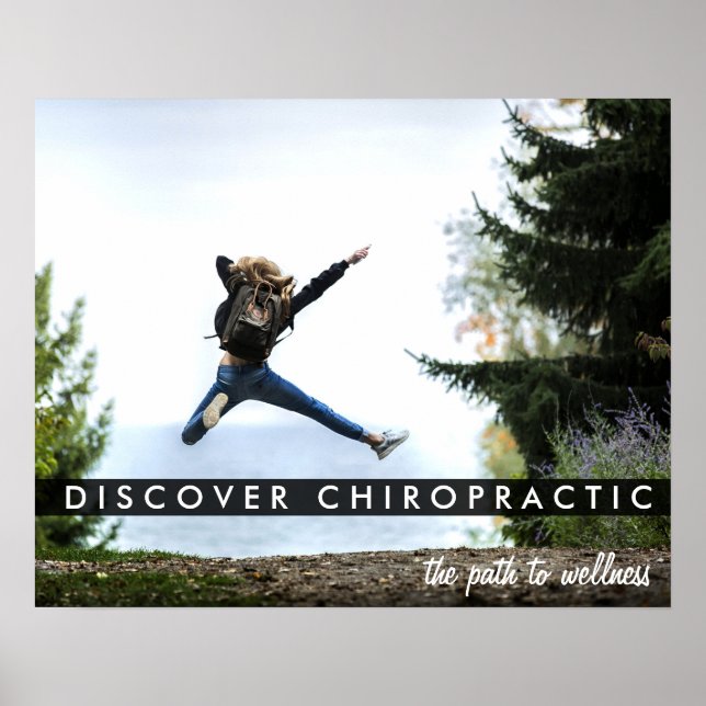 Path To Wellness - Discover Chiropractic Poster (Front)