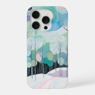 Path Under the Pastel Moon iPhone 15 Pro Case