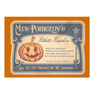 Pathetic Pumpkins Photo Print