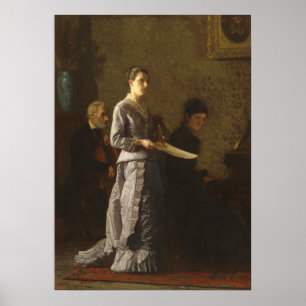 Pathetic Song - Thomas Eakins Fine Art Poster
