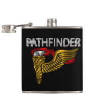 Pathfinder Badge- “Pathfinder” Flask