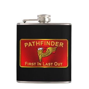 Pathfinder First In Last Out  Hip Flask