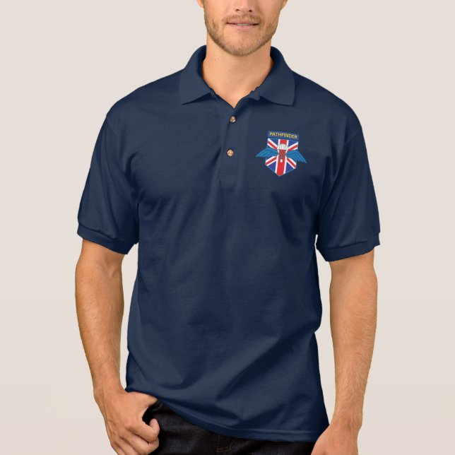 PATHFINDER PARACHUTE GROUP POLO SHIRT (Front)