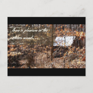 Pathless Woods Postcard