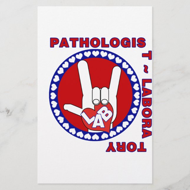 PATHOLOGIST SQUARE ASL LOVE LOGO (Front)