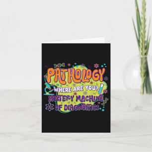 Pathology Lab Week 2025 Mystery Machine Of Diagnos Card